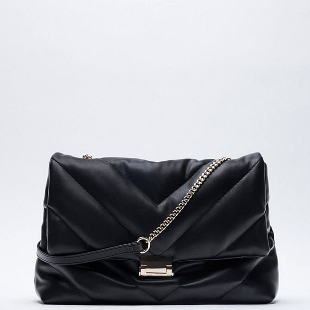 QUILTED MAXI CROSSBODY BAG
